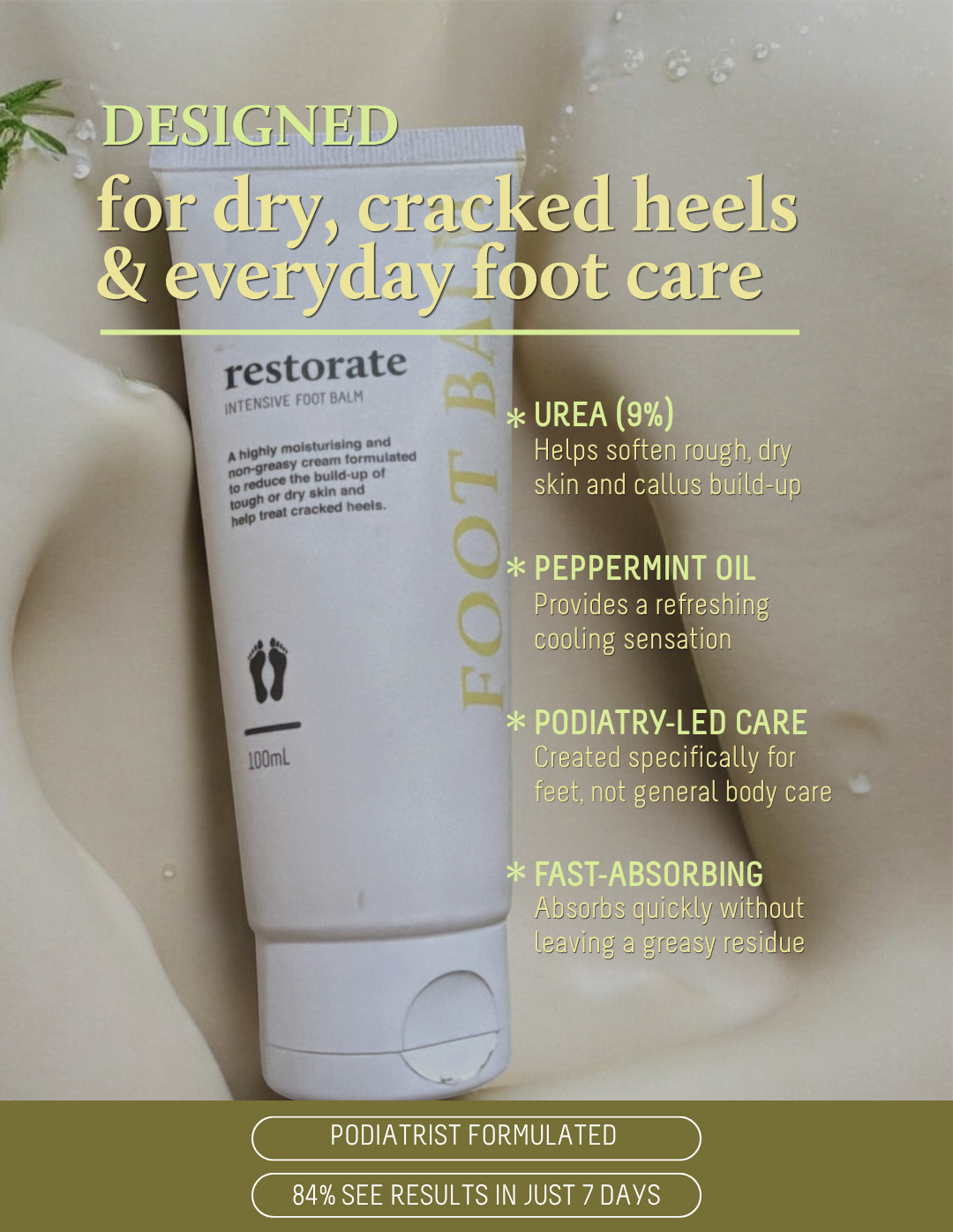 Restorate Cream 100mL tube (It is back!)